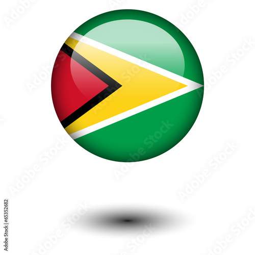 Flag button illustration - Guyana Free Download Flag button illustration - Guyana - GFXLoad