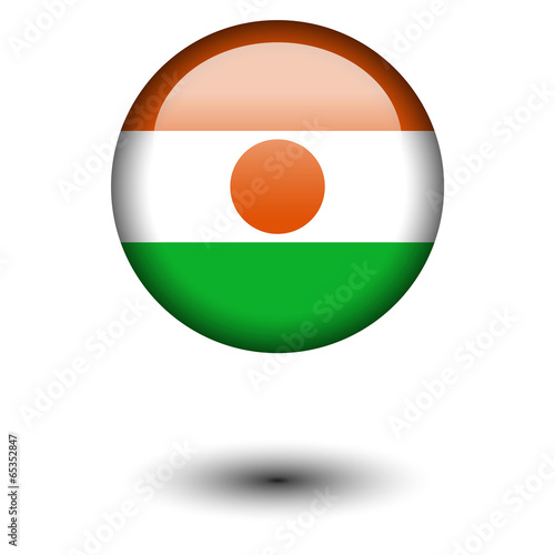 Flag button illustration - Niger Free Download Flag button illustration - Niger - GFXLoad