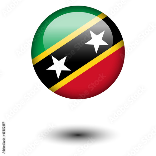 Flag button illustration - Saint Kitts and Nevis Free Download Flag button illustration - Saint Kitts and Nevis - GFXLoad