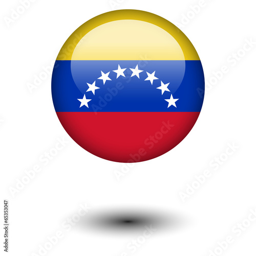 Free Download Flag button illustration - Venezuela - GFXLoad