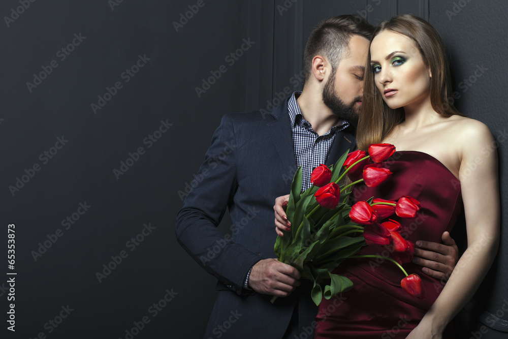 man and woman man and woman