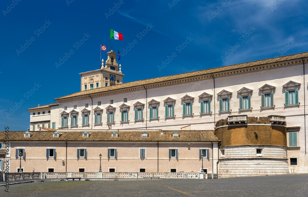Quirinal Palace, the residence of the President of Italy
