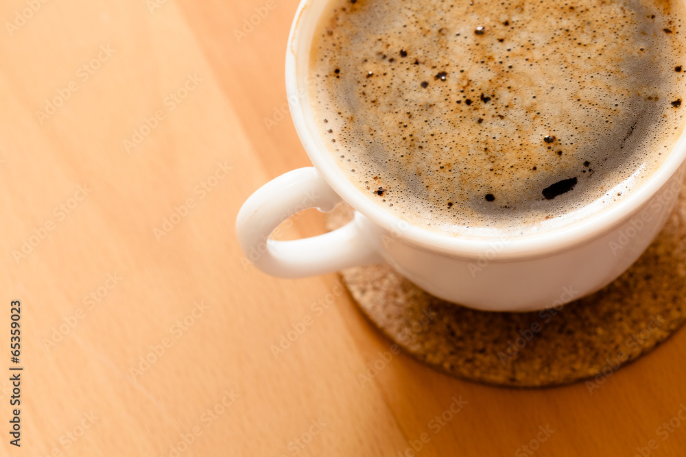 Beverage. Cup of hot drink coffee with froth. Beverage. Cup of hot drink coffee with froth.