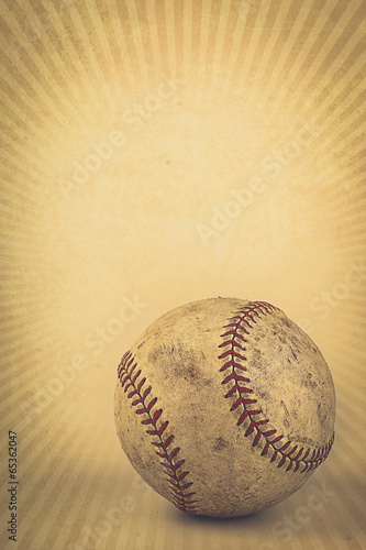 Vintage baseball background