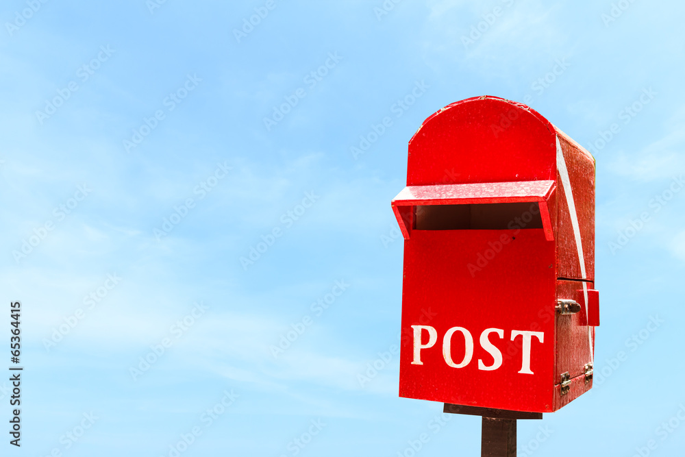 post box or mail box