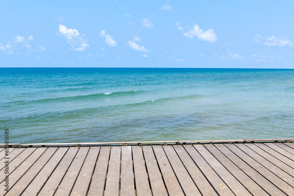 Fototapeta premium Widok na plażę