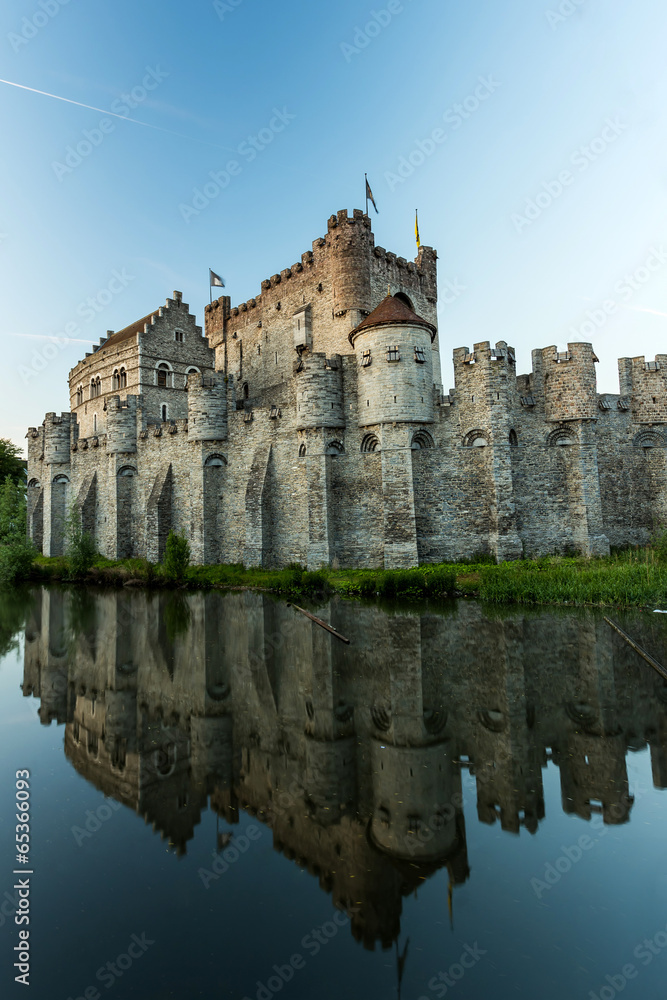 Gravensteen - Castle of the Counts; Ghent, Belgium. The Gravenst