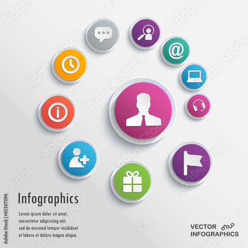 Presentation Infographics elements #13