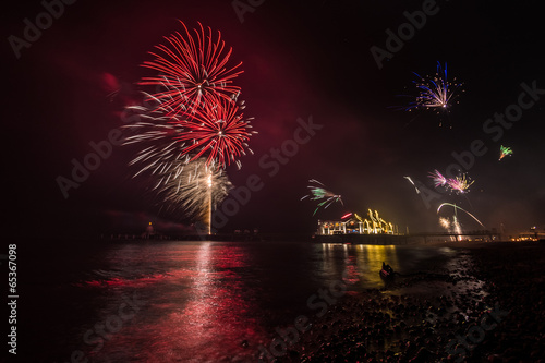 Photography Höhenfeuerwerk Silvester 2013/2014 auf Rügen