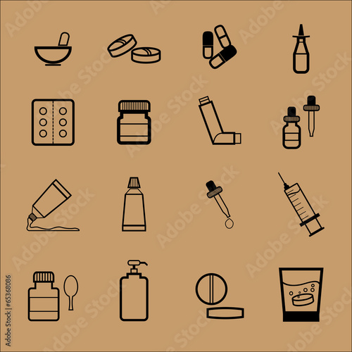 Pharmacy drug dosage form