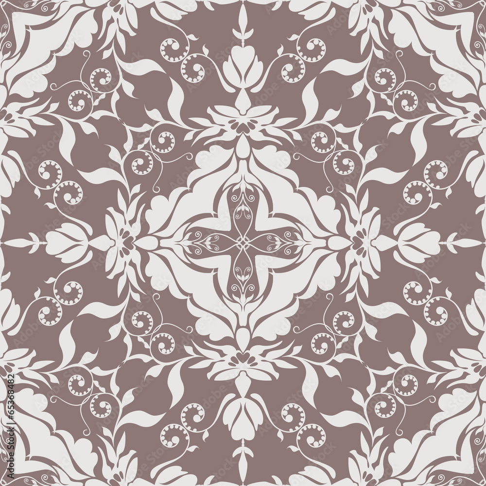 Seamless vector pattern tracery Seamless vector pattern tracery