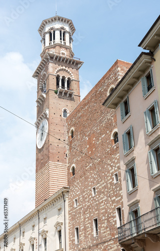 Wallpaper Mural Lamberti Tower in Verona Torontodigital.ca