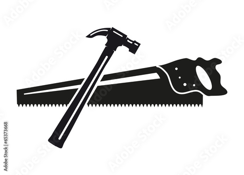 Hammer und Säge