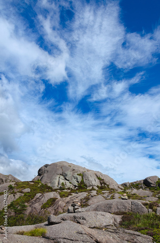 Gebirge Felsen in Norwegen