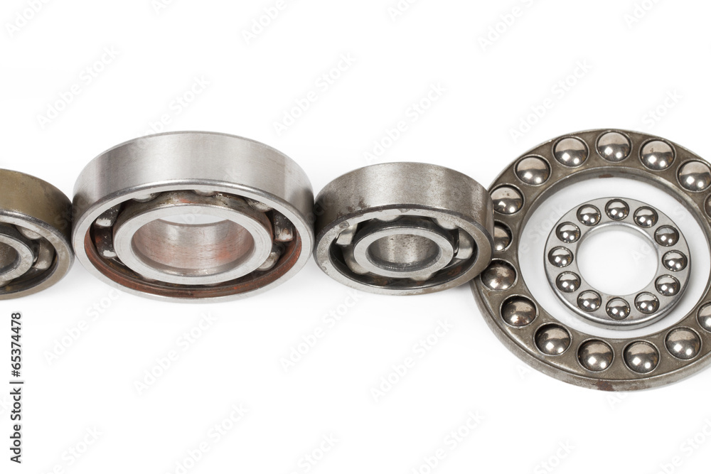 bearing on the white background bearing on the white background