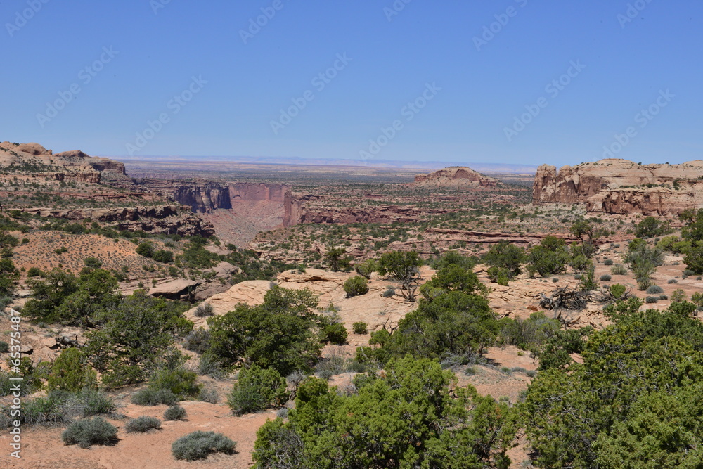 Canyon Lands in Utah in April 2014