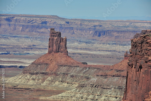 Canyon lands in Utah in April 2014