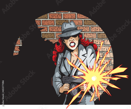 Gunning Gangster Gal