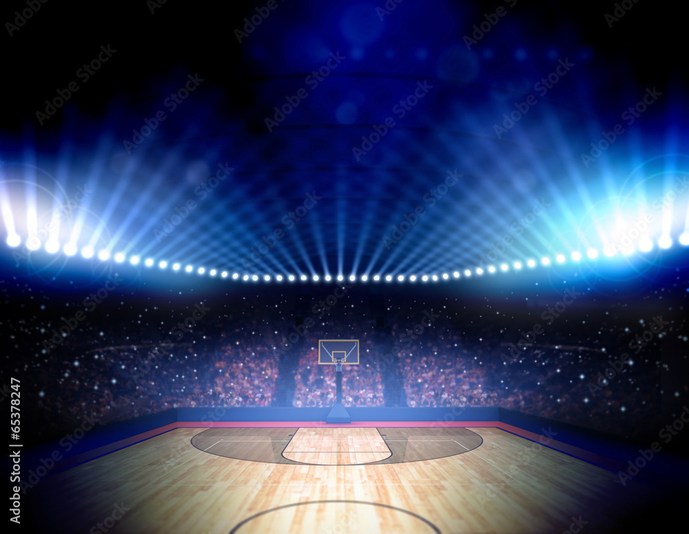 Fototapeta premium Basketball arena
