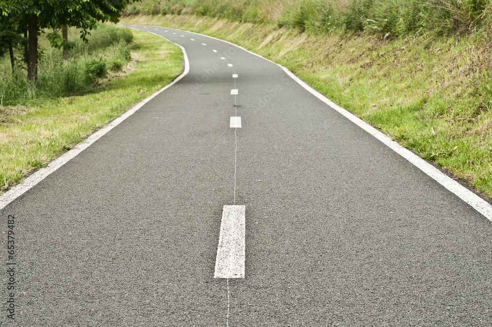 route de campagne concept sécurité routière