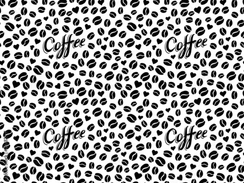 Coffee seamless pattern in ...