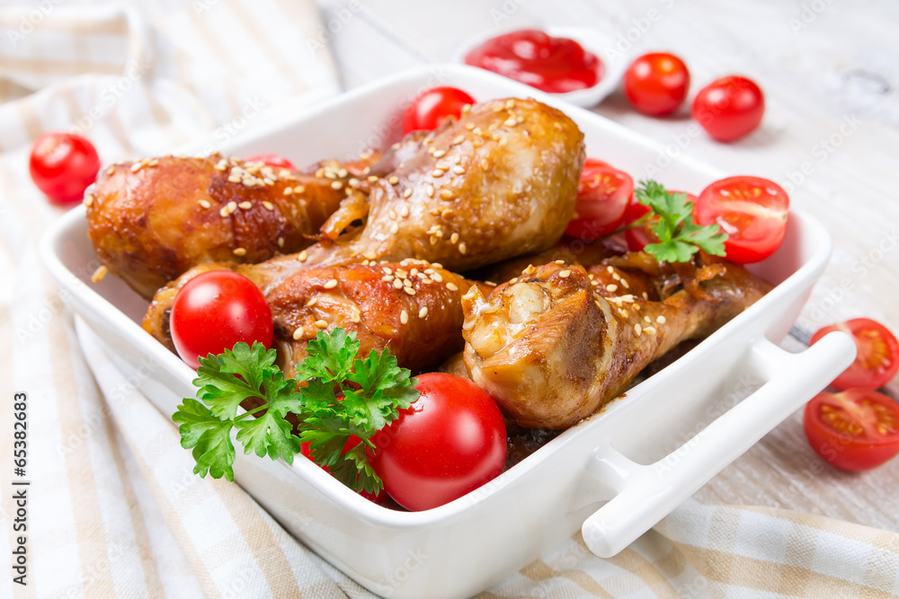 Fried chicken legs Fried chicken legs