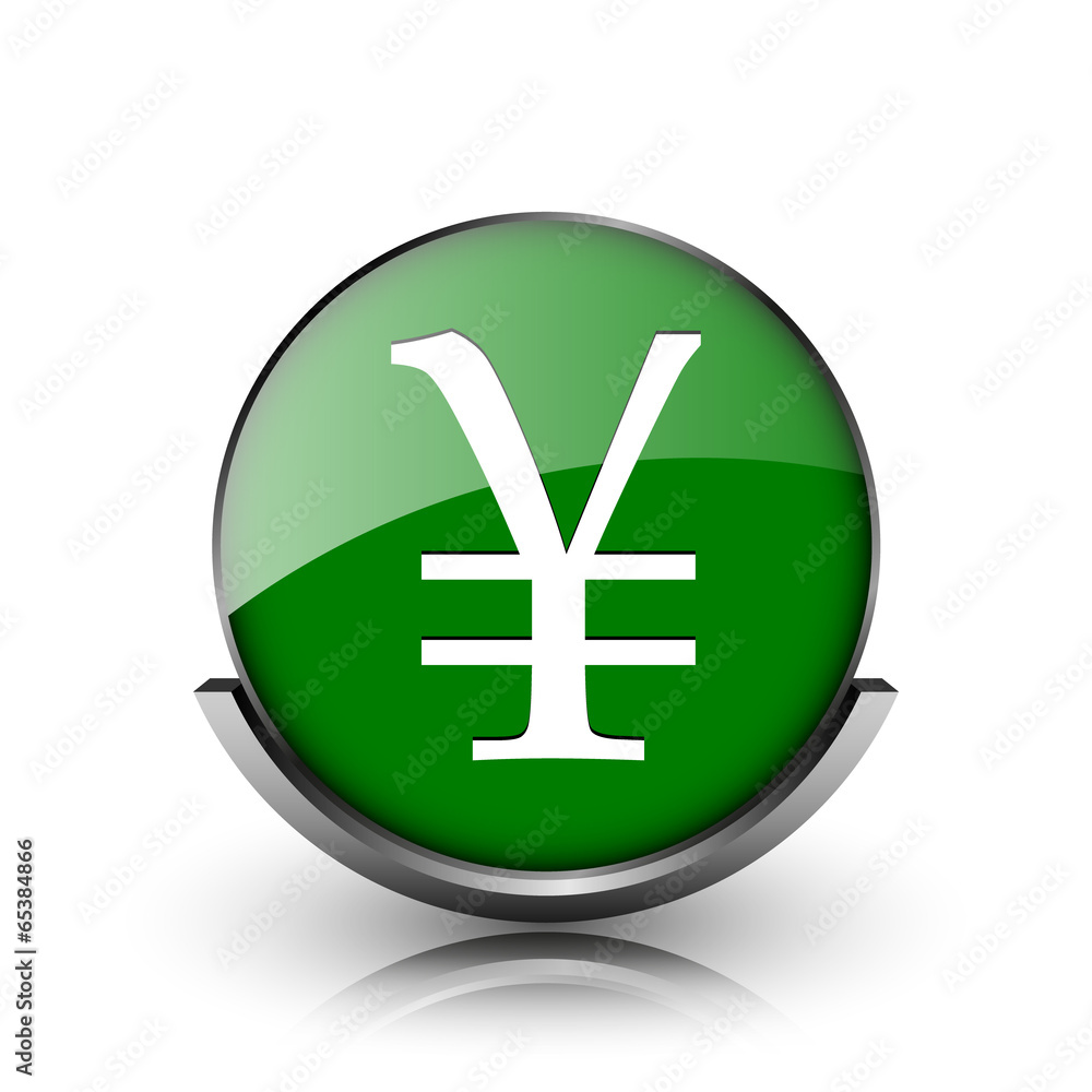 Obraz premium Yen icon