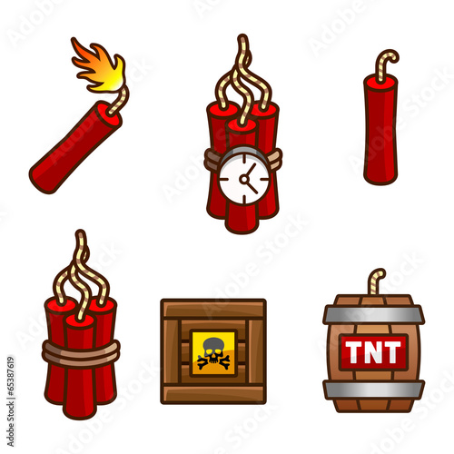 Tnt and dynamite set