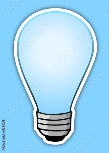 Blue bulb