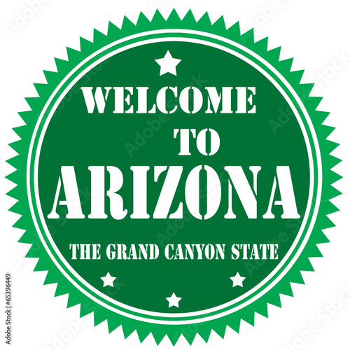 Welcome To Arizona-label