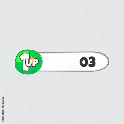 game assets icon life meter element
