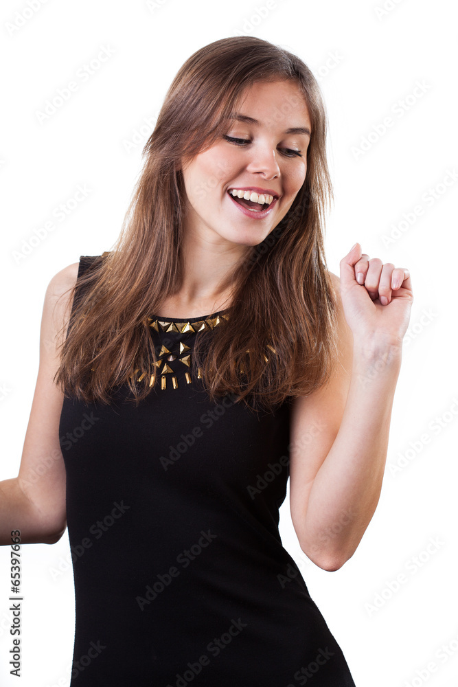 Young girl dancing Young girl dancing