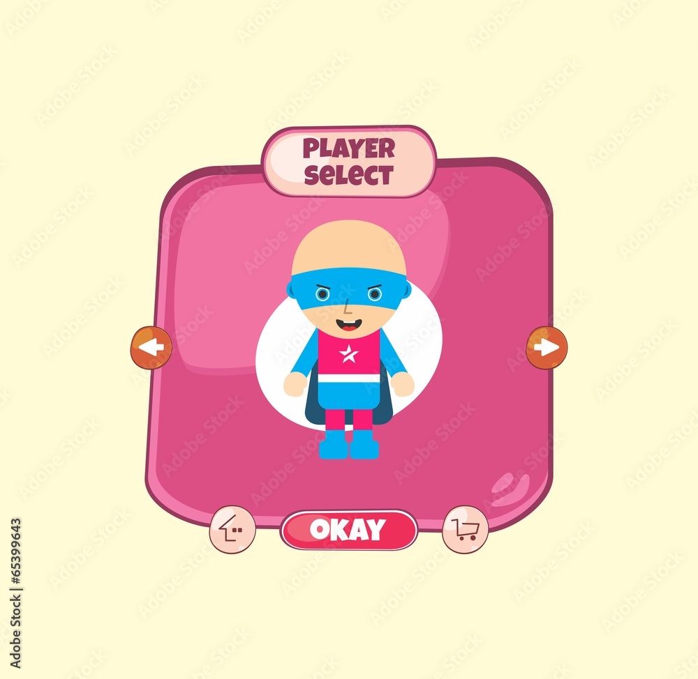 hero character option game assets element hero character option game assets element