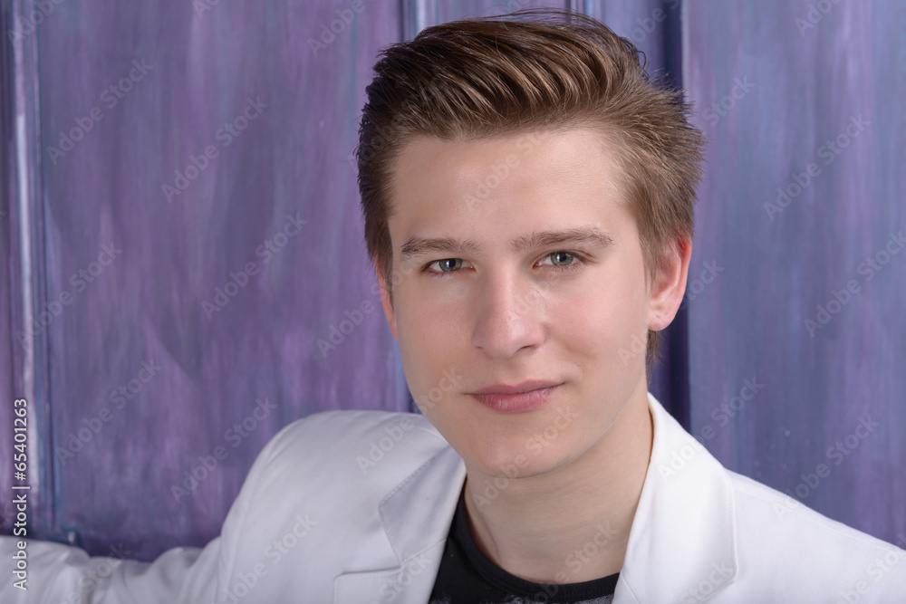 Portrait of a young man Portrait of a young man