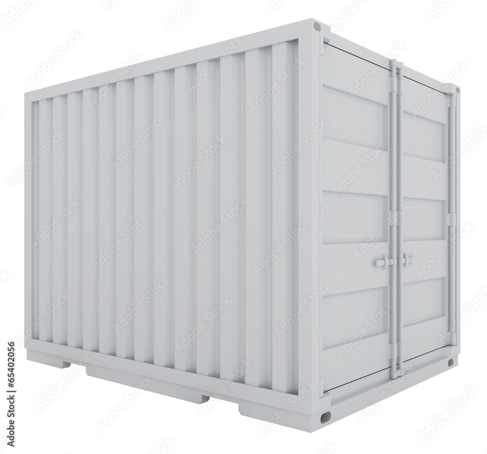 white freight container white freight container