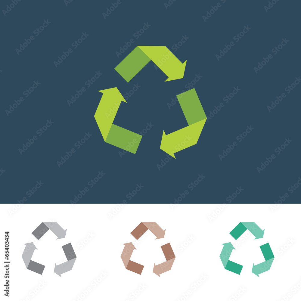 Obraz premium recycle sign for eco environments.