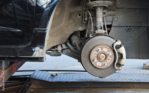 Brake disk and the wheel assembly