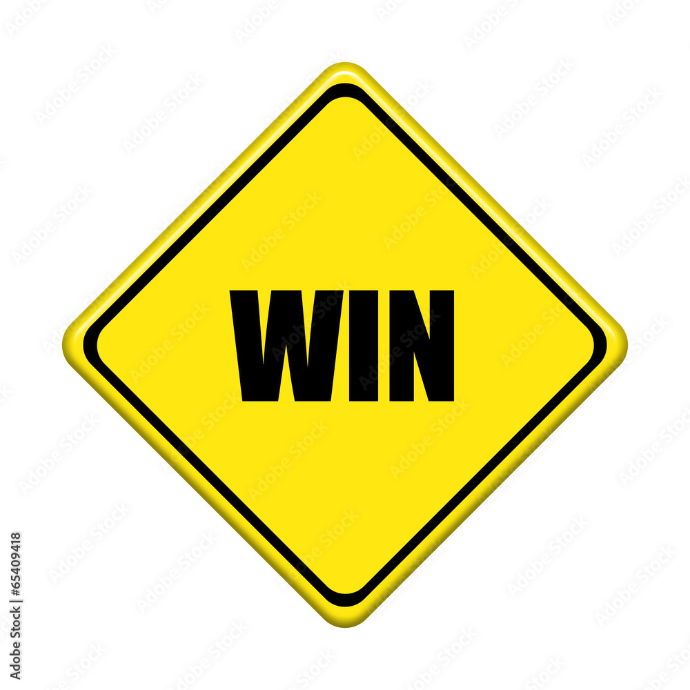 yellow road sign on white background yellow road sign on white background