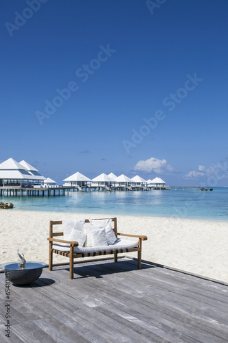 beach in the Maldives