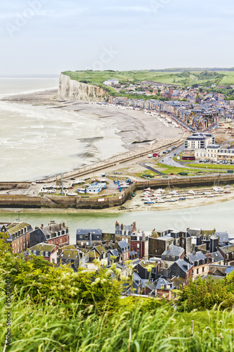 City of Le Treport, Normandy, France