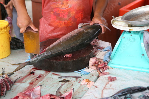 Fisch ausnehmen und verarbeiten