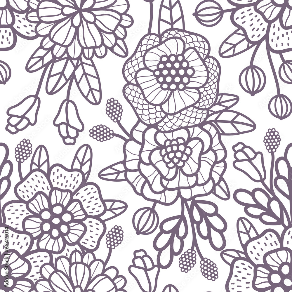 Seamless floral pattern Seamless floral pattern