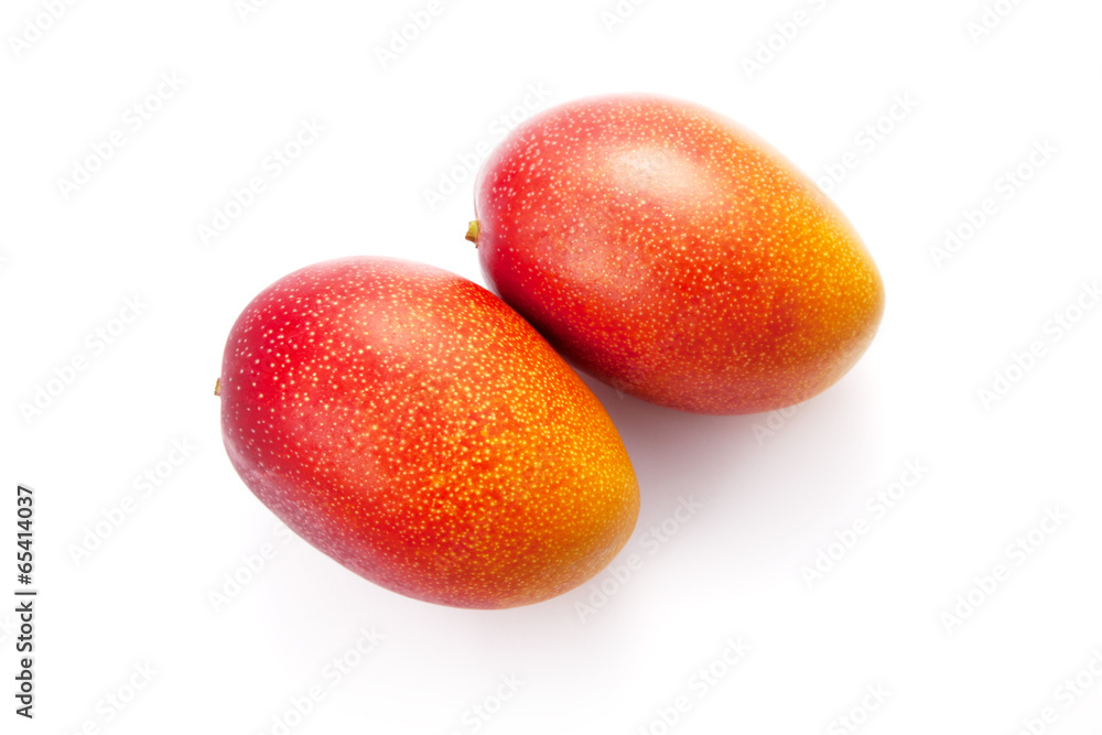 Mango fruit isolated on white background. Mango fruit isolated on white background.