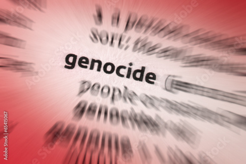Obraz na plátne Genocide