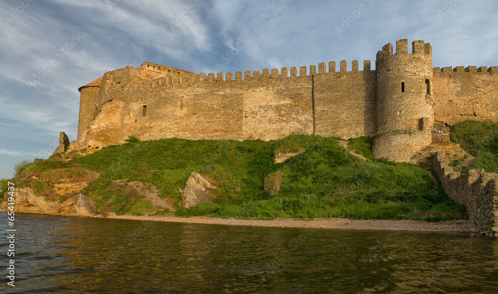 Citadel on the Dniester estuary Citadel on the Dniester estuary
