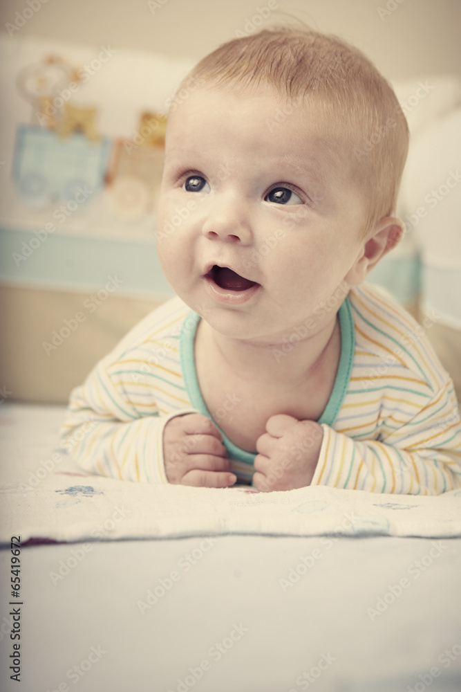 Smiling baby Smiling baby