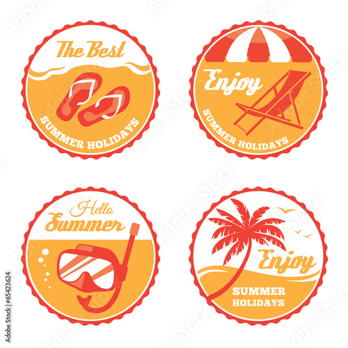 Summer labels