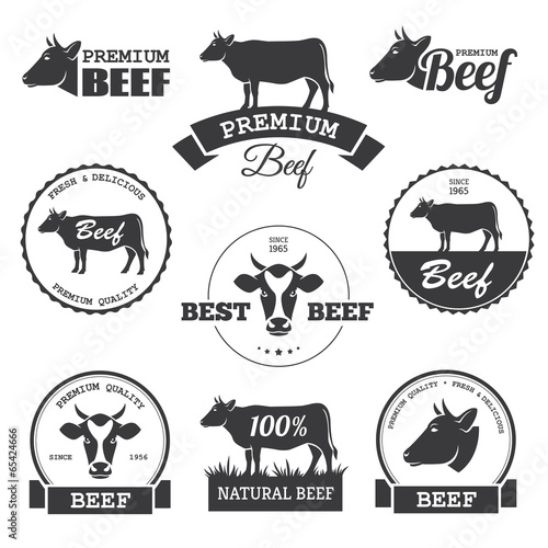 Beef labels