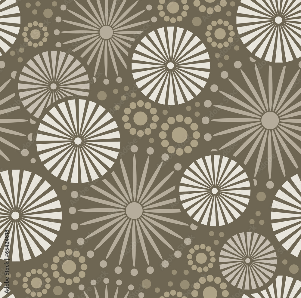 Folk Simple beige Seamless pattern retro flowers Folk Simple beige Seamless pattern retro flowers