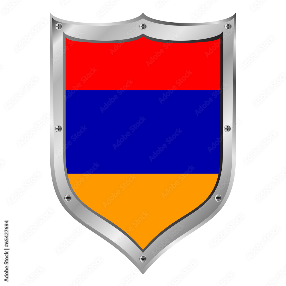 Armenia flag button. Armenia flag button.